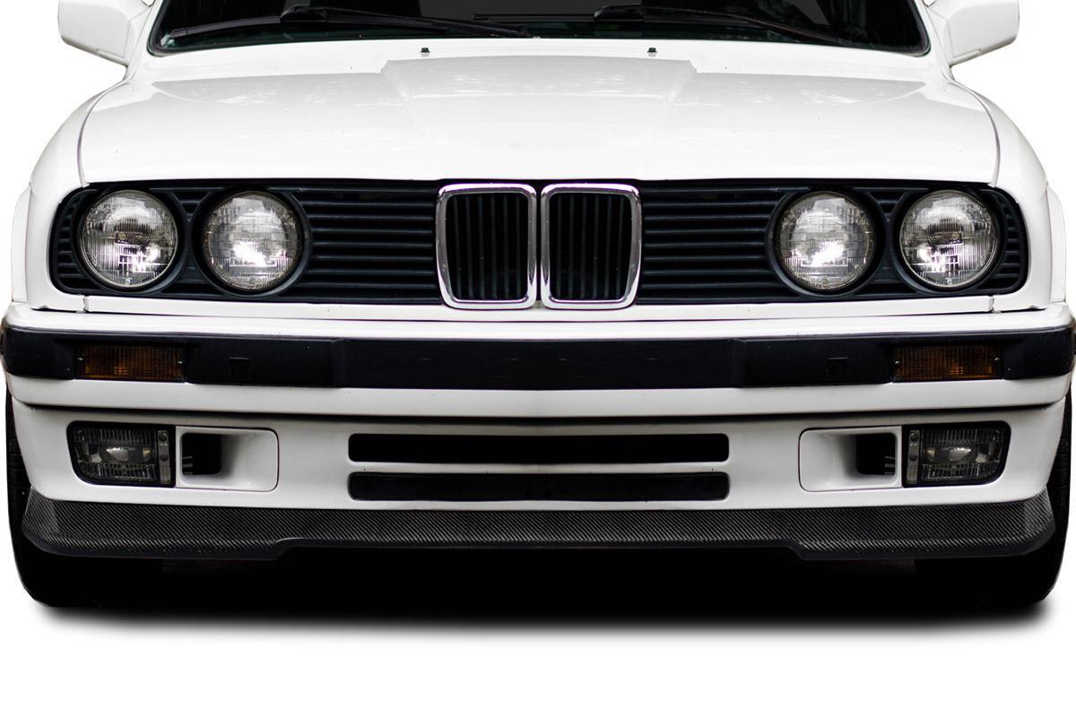 1984-1991 BMW 3 Series Carbon Creations Goblin Carbon Fiber Front Lip - Image 1