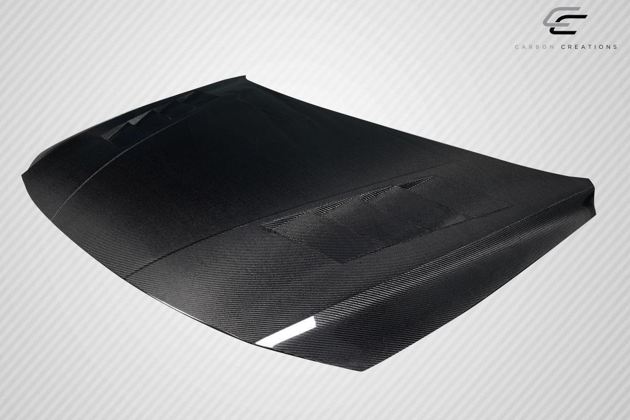 2021-2025 Hyundai Elantra Carbon Creations Kima Carbon Fiber Hood - Image 3
