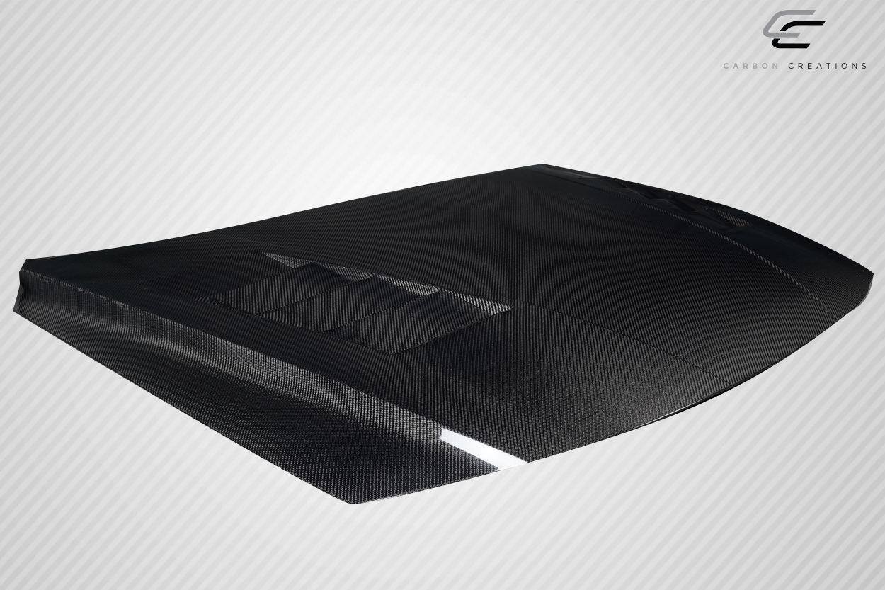 2021-2025 Hyundai Elantra Carbon Creations Kima Carbon Fiber Hood - Image 4