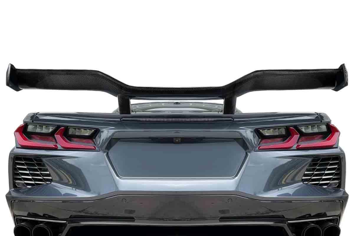 2020-2023 Chevrolet Corvette Carbon Creations Savannah Carbon Fiber Rear Wing - Image 1