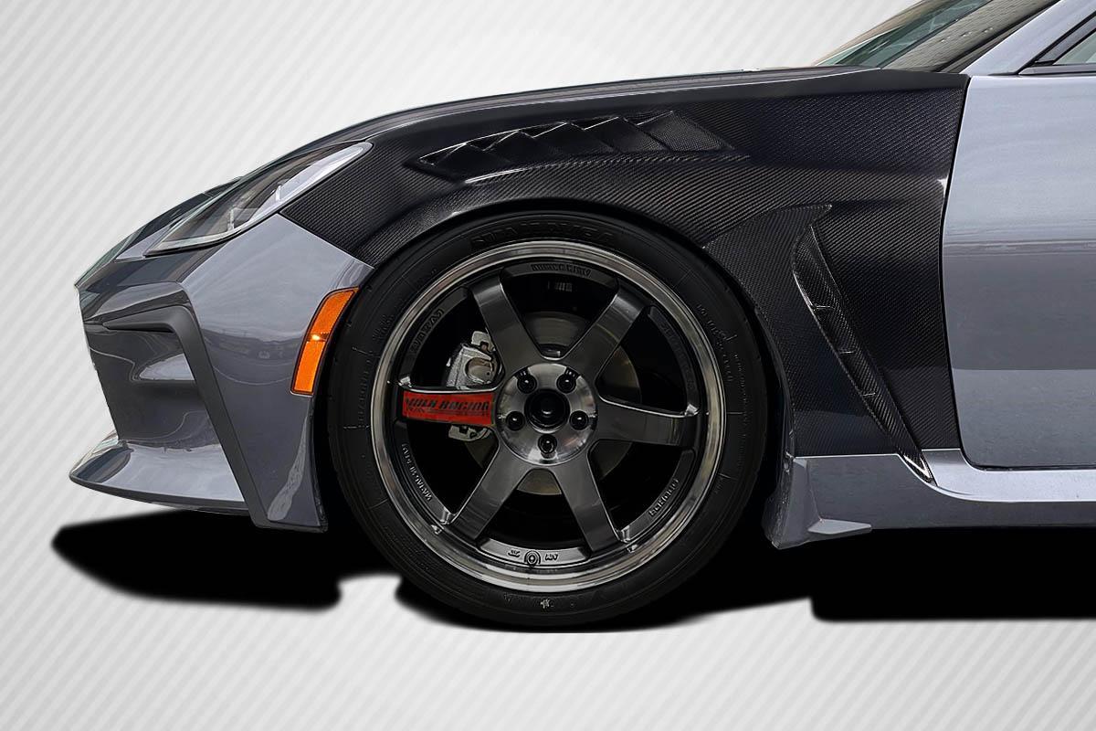 2022-2025 Toyota GR86 Carbon Creations Vortex Carbon Fiber Fender - Image 1
