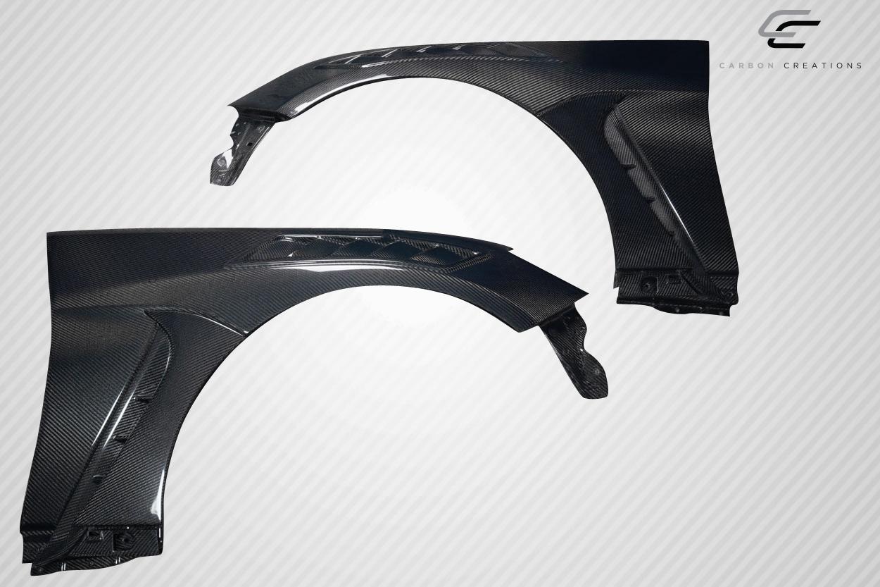 2022-2025 Toyota GR86 Carbon Creations Vortex Carbon Fiber Fender - Image 2