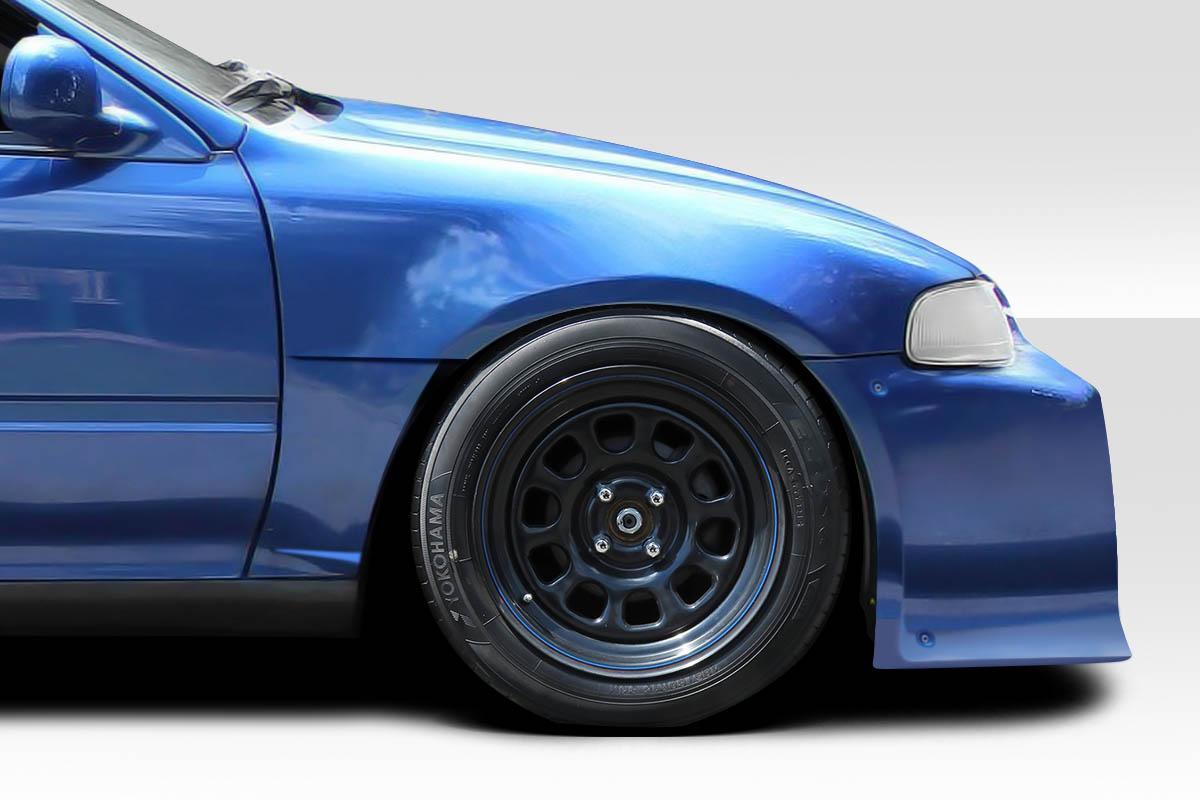 1992-1995 Honda Civic Duraflex Road Racer Fender - Image 1