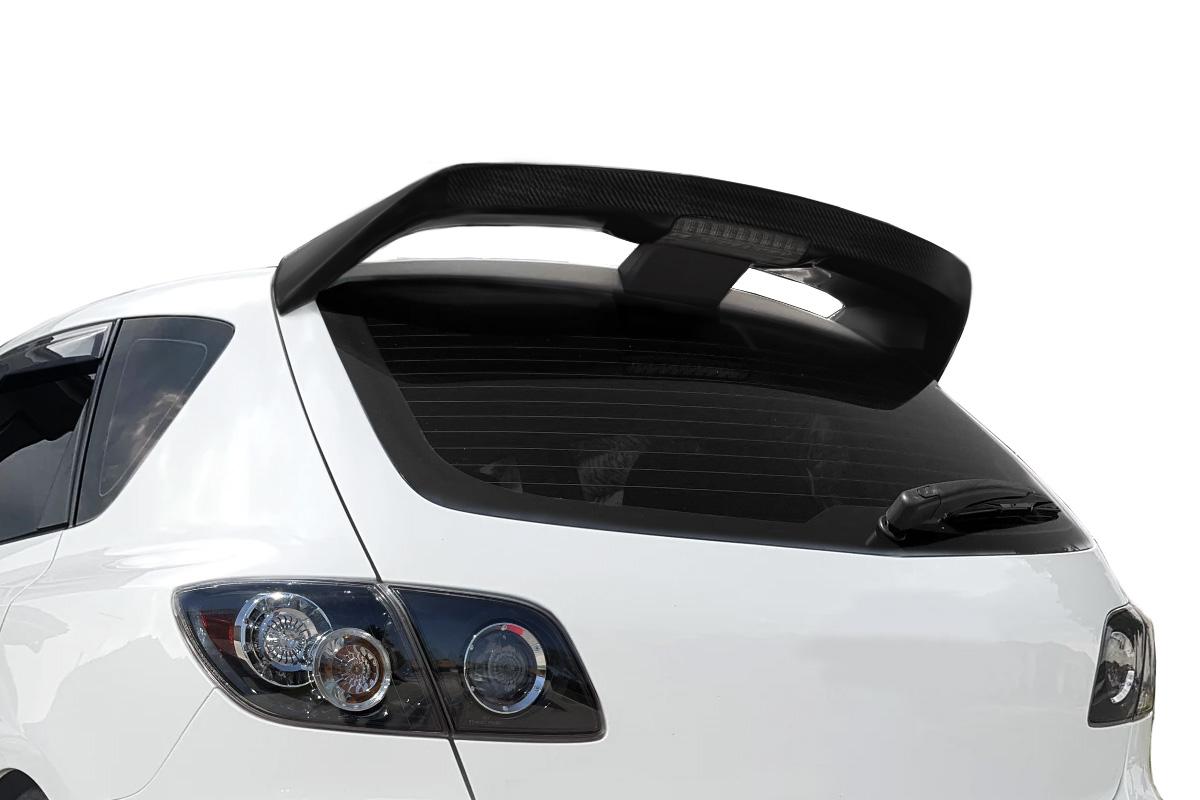 2004-2009 Mazda 3 Carbon Creations OEM+ Carbon Fiber Rear Wing - Image 1