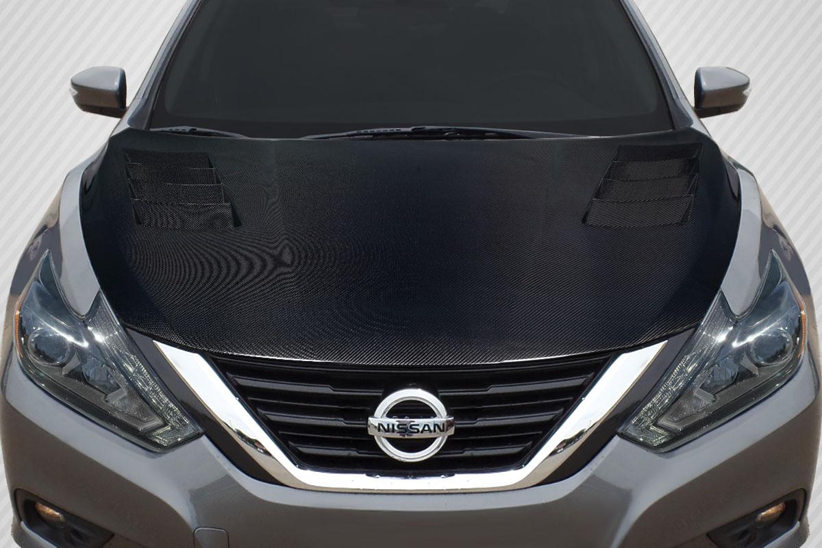 2016-2018 Nissan Altima Carbon Creations Motorwerks Carbon Fiber Hood - Image 1