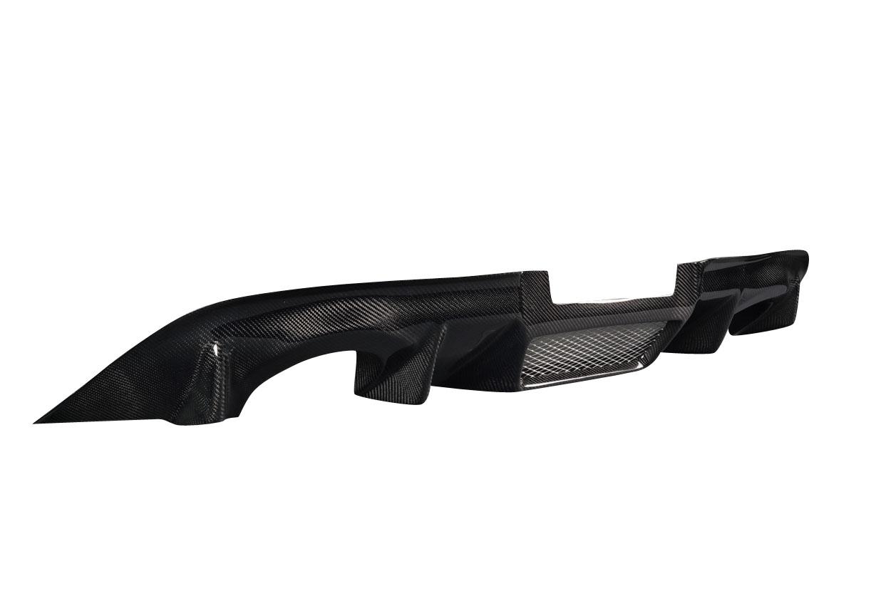 2008-2015 Infiniti G Coupe Carbon Creations Rega Carbon Fiber Rear Lip - Image 3