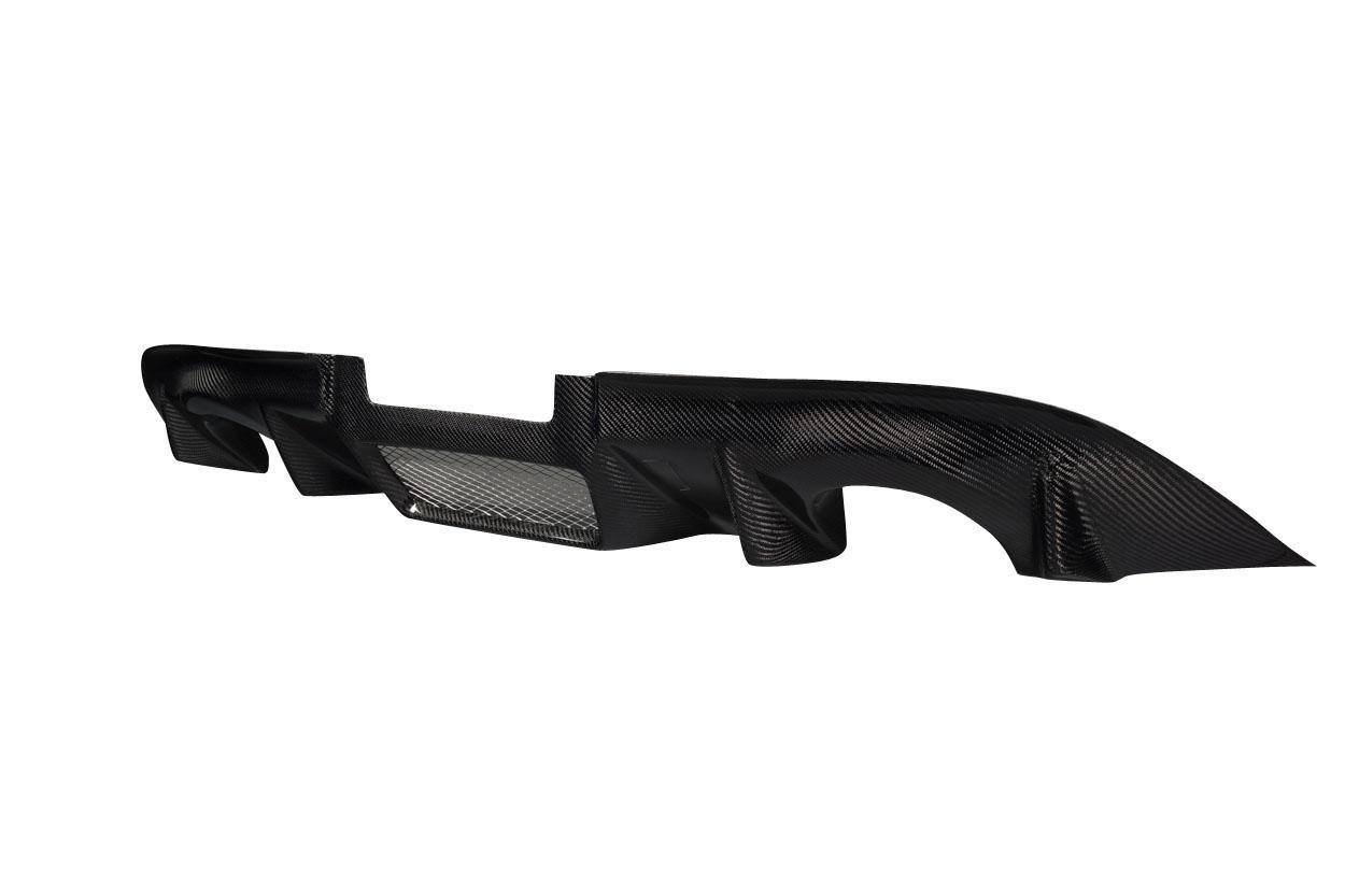 2008-2015 Infiniti G Coupe Carbon Creations Rega Carbon Fiber Rear Lip - Image 4