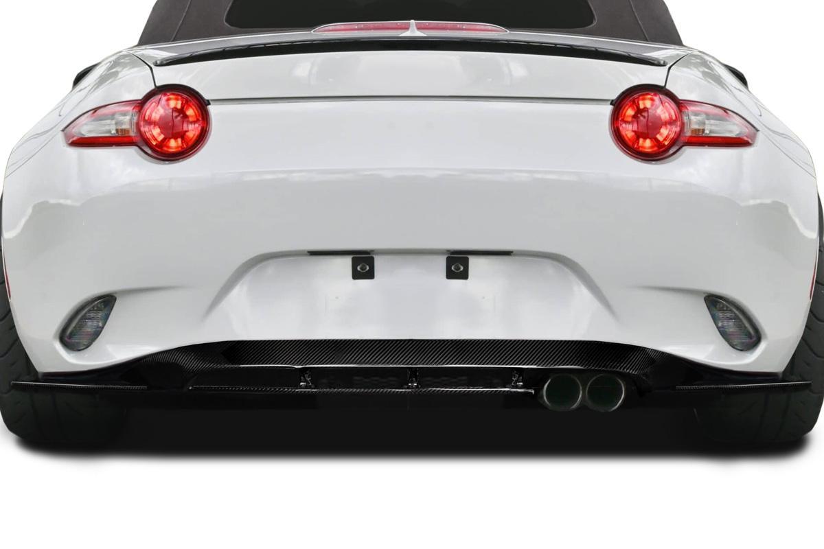 2016-2023 Mazda Miata Carbon Creations Master Carbon Fiber Rear Lip - Image 1