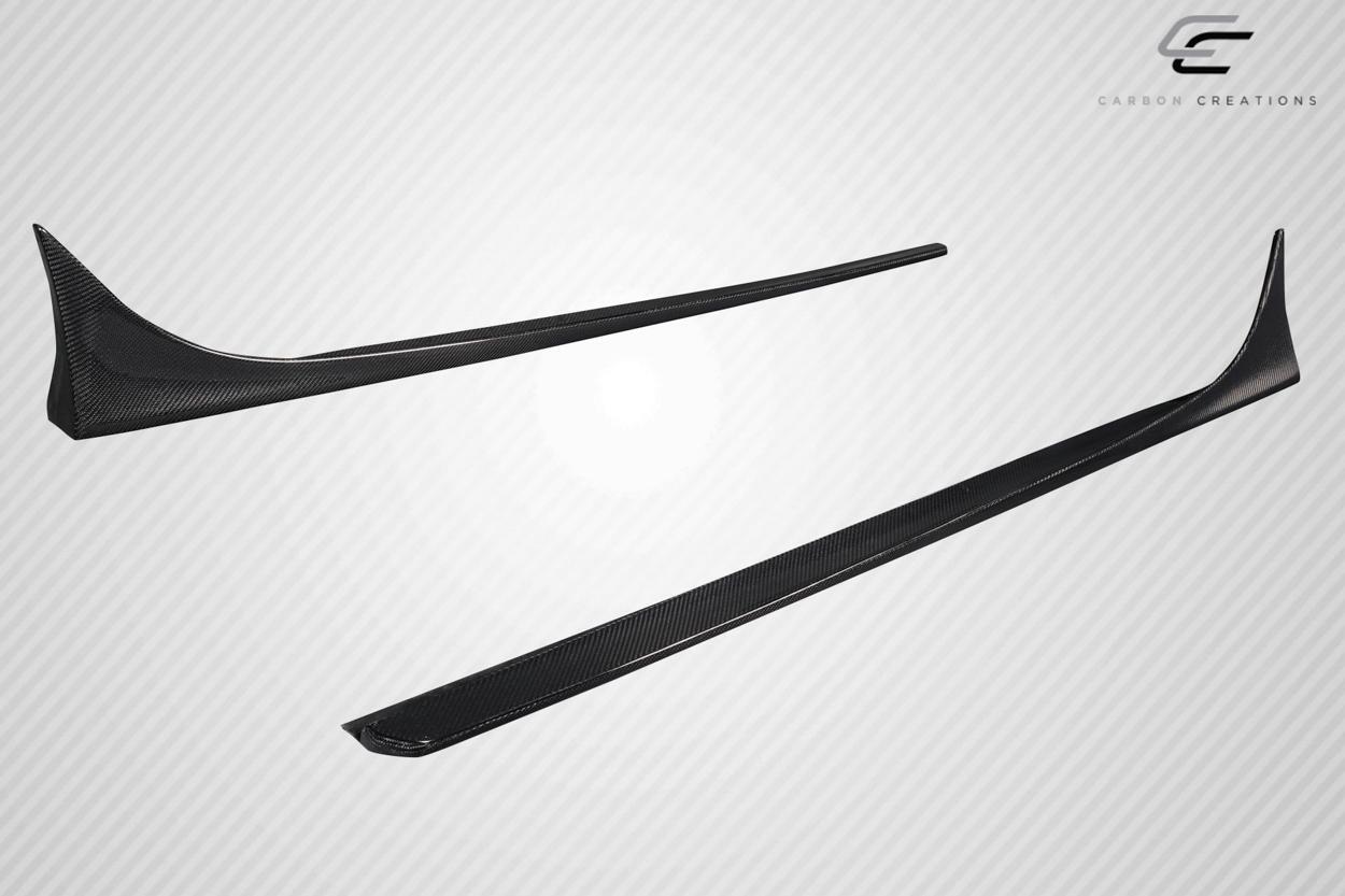 2016-2023 Mazda Miata Carbon Creations Levan Carbon Fiber Side Skirts - Image 4