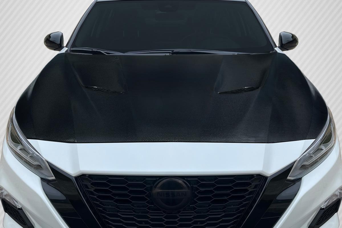 2019-2022 Nissan Altima Carbon Creations MotorWerks Carbon Fiber Hood - Image 1