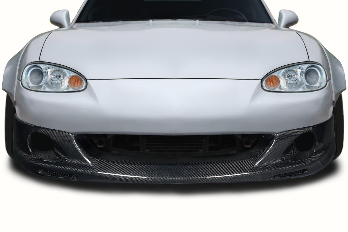 2001-2005 Mazda Miata Carbon Creations OEM Look Carbon Fiber Front Lip - Image 1