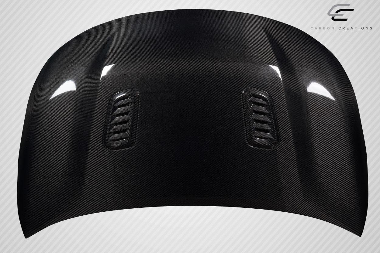 2023 Toyota Corolla Carbon Creations OEM Look Carbon Fiber Hood - Image 5