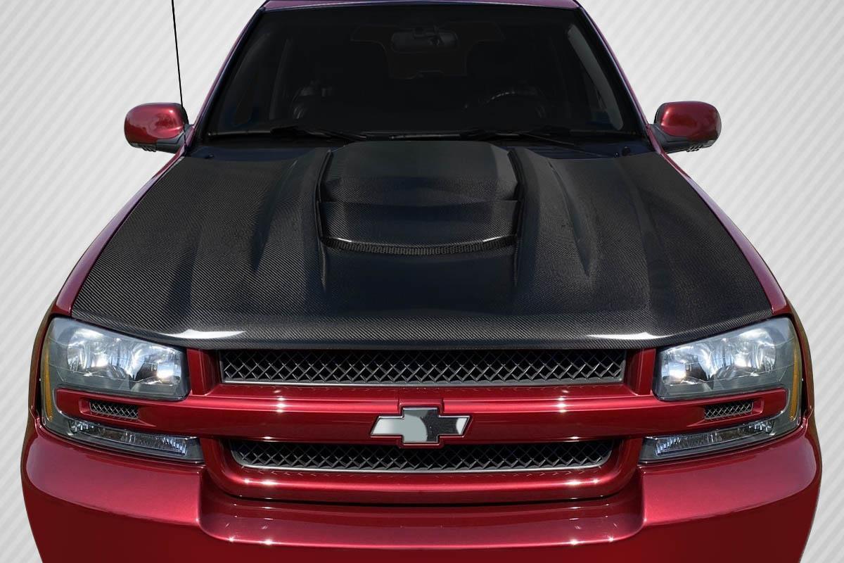 2002-2008 Chevrolet Trailblazer Carbon Creations ZR1 V2 Carbon Fiber Hood - Image 1