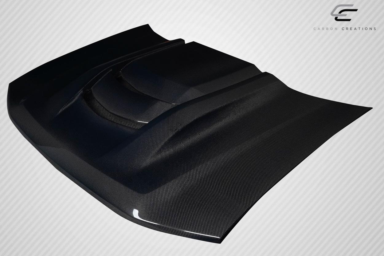 2002-2008 Chevrolet Trailblazer Carbon Creations ZR1 V2 Carbon Fiber Hood - Image 3