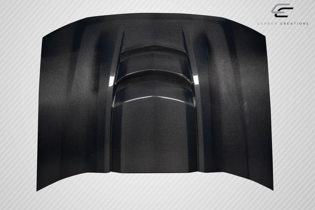 2002-2008 Chevrolet Trailblazer Carbon Creations ZR1 V2 Carbon Fiber Hood - Image 5