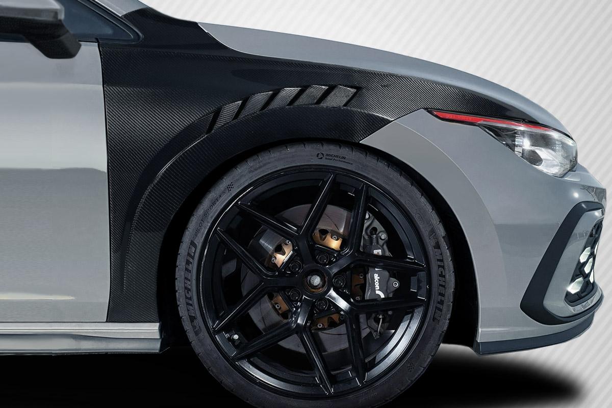 2022-2023 Volkswagen Golf Carbon Creations Victory Carbon Fiber Fender - Image 1