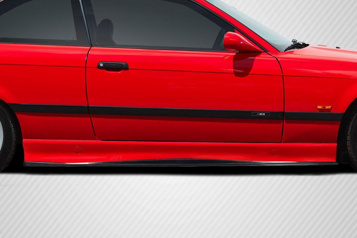 1992-1998 BMW M3 Carbon Creations Wallen Carbon Fiber Side Skirts - Image 1