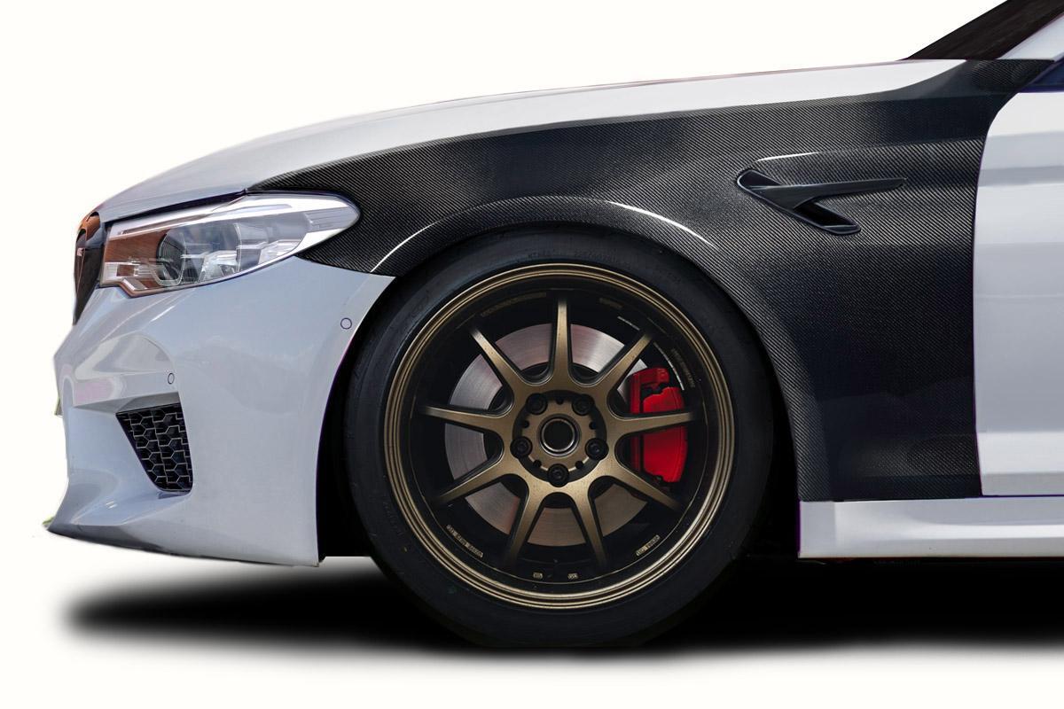 2018-2023 BMW 5 Series Carbon Creations OEM Look Carbon Fiber Fender - Image 1