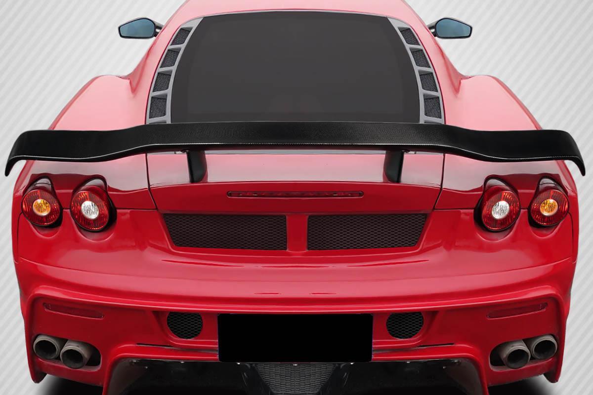 2005-2009 Ferrari F430 Carbon Creations Vallera Carbon Fiber Rear Wing - Image 1