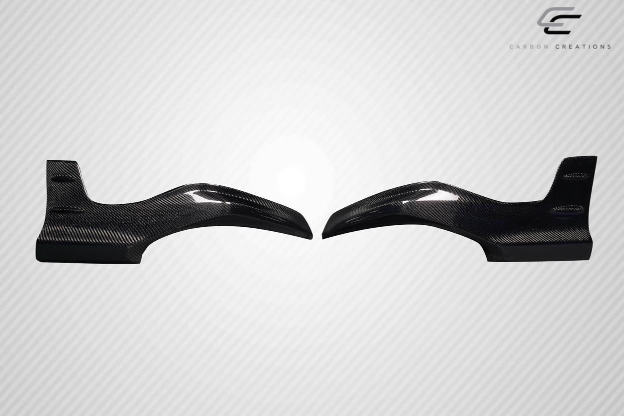 2022-2024 Honda Civic Carbon Creations Merella Carbon Fiber Rear Lip - Image 2