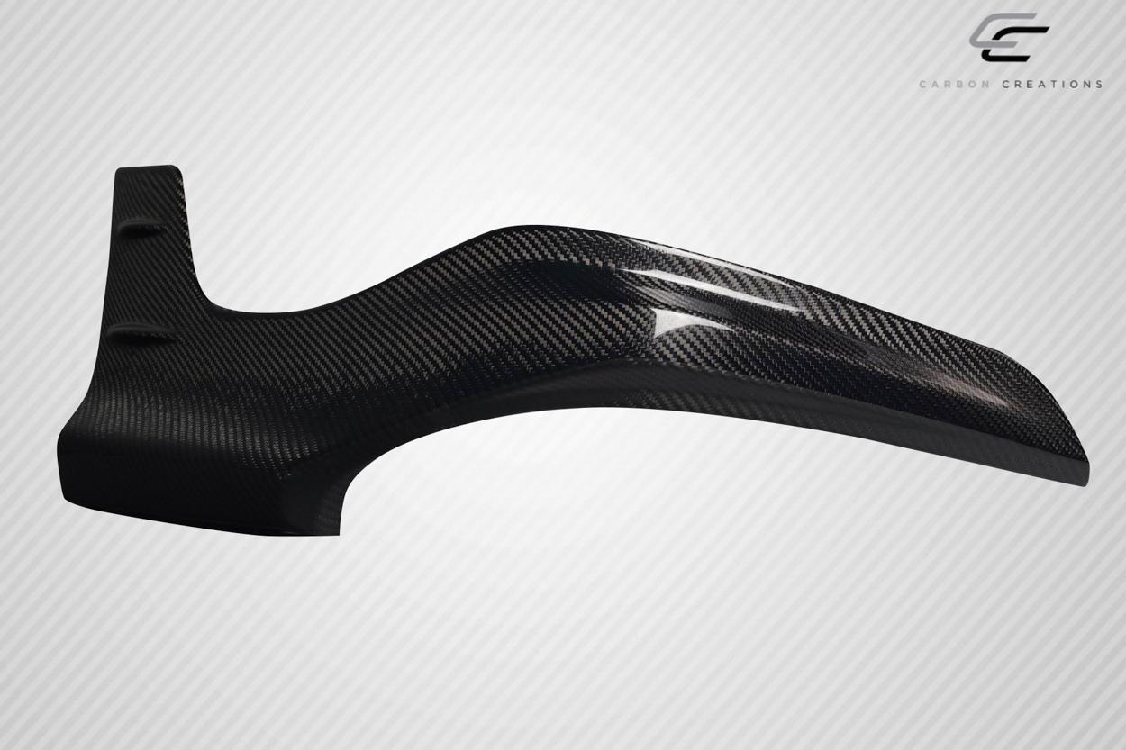 2022-2024 Honda Civic Carbon Creations Merella Carbon Fiber Rear Lip - Image 4