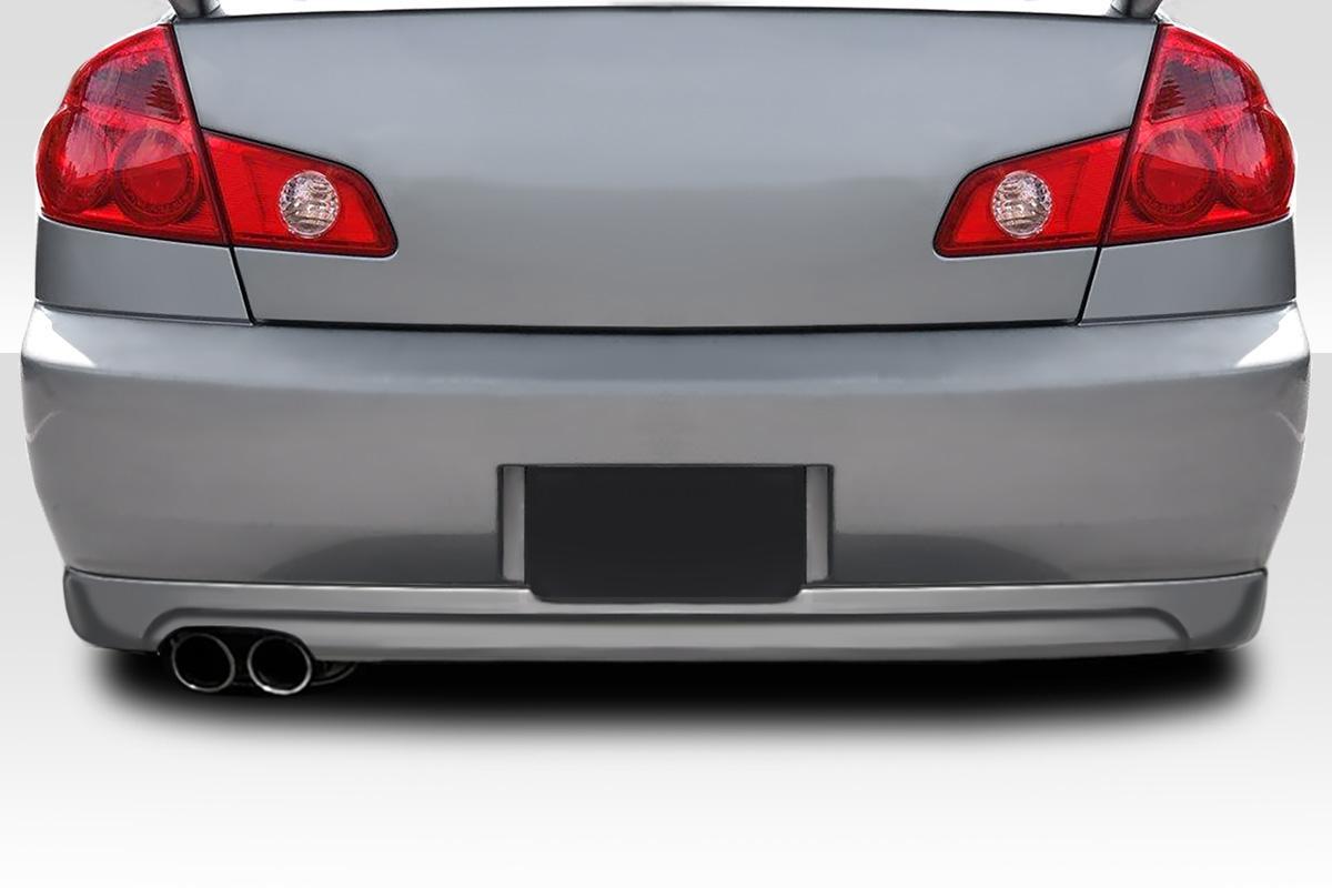 2003-2004 Infiniti G Sedan Duraflex Nismo look Rear Lip - Image 1