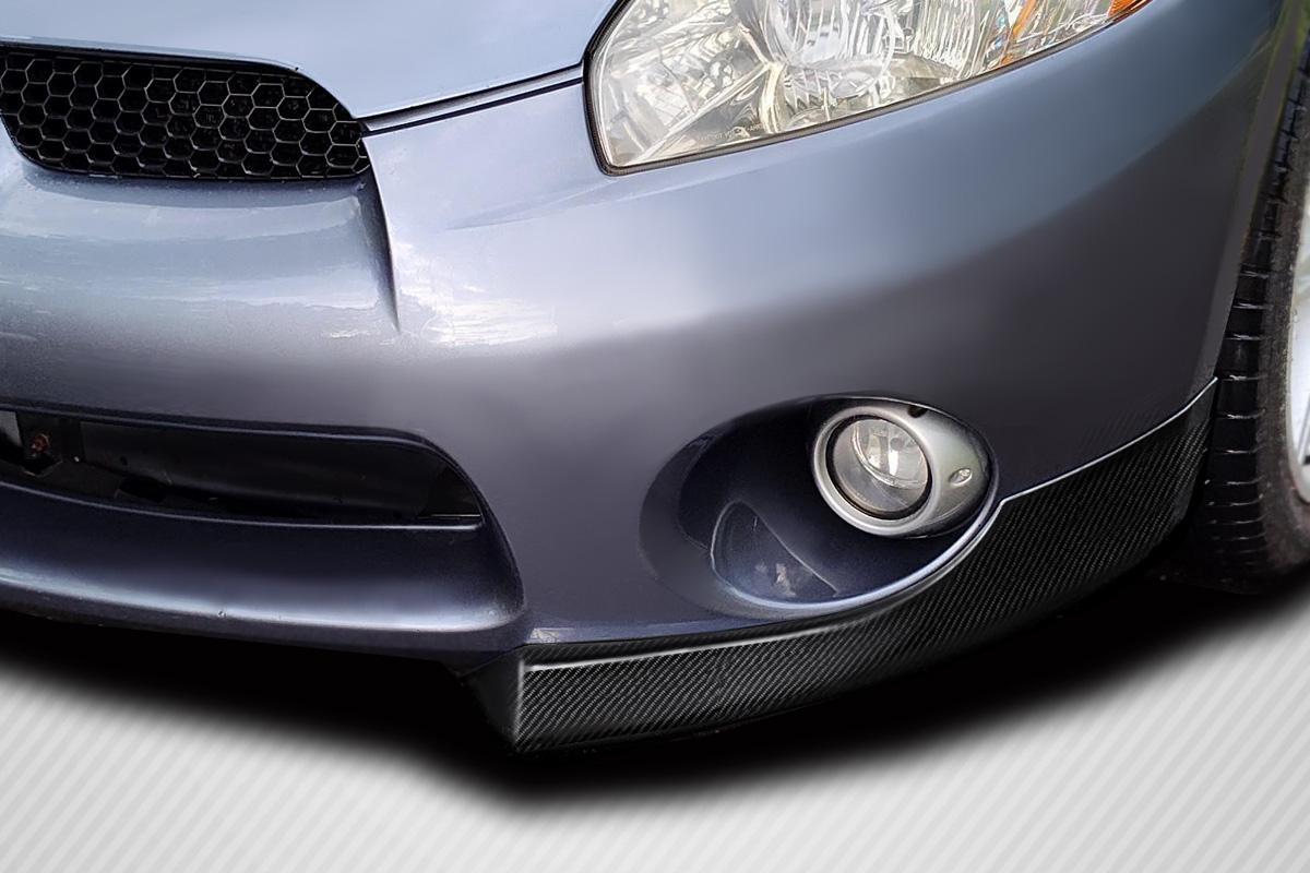 2006-2008 Mitsubishi Eclipse Carbon Creations Proven Carbon Fiber Front Lip - Image 1