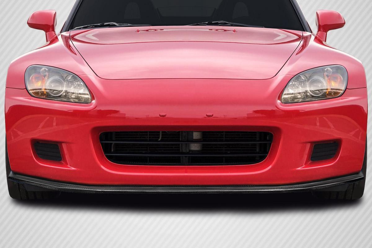 2000-2009 Honda S2000 Carbon Creations Zapora Carbon Fiber Front Lip - Image 1