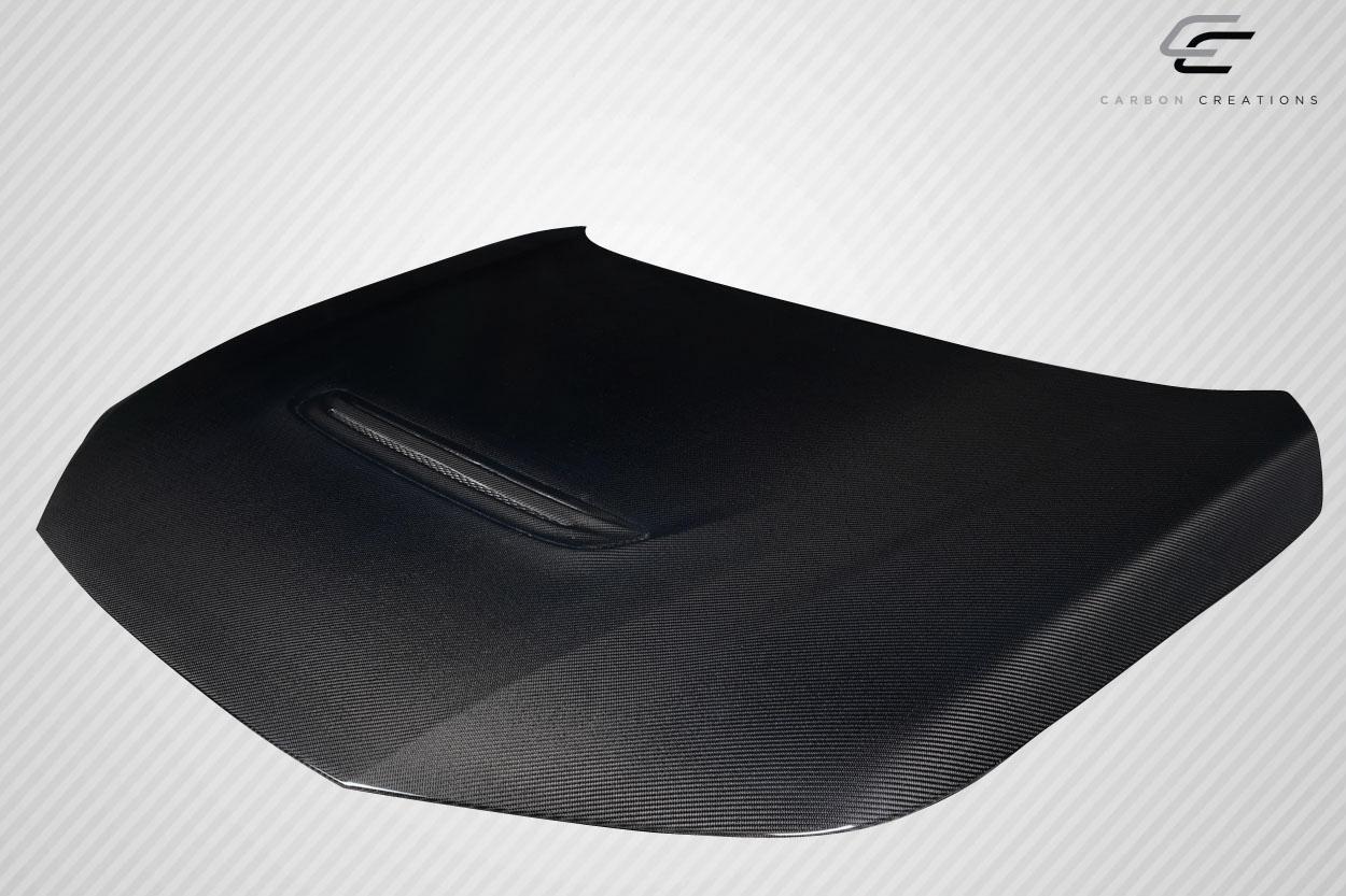 2023-2025 Honda Accord Carbon Creations Type R Look Carbon Fiber Hood - Image 3