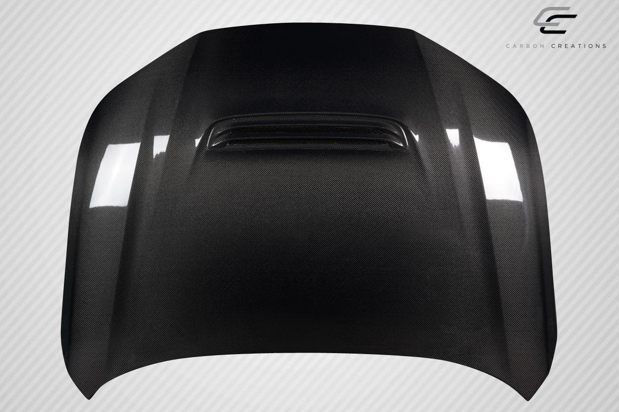 2023-2025 Honda Accord Carbon Creations Type R Look Carbon Fiber Hood - Image 5