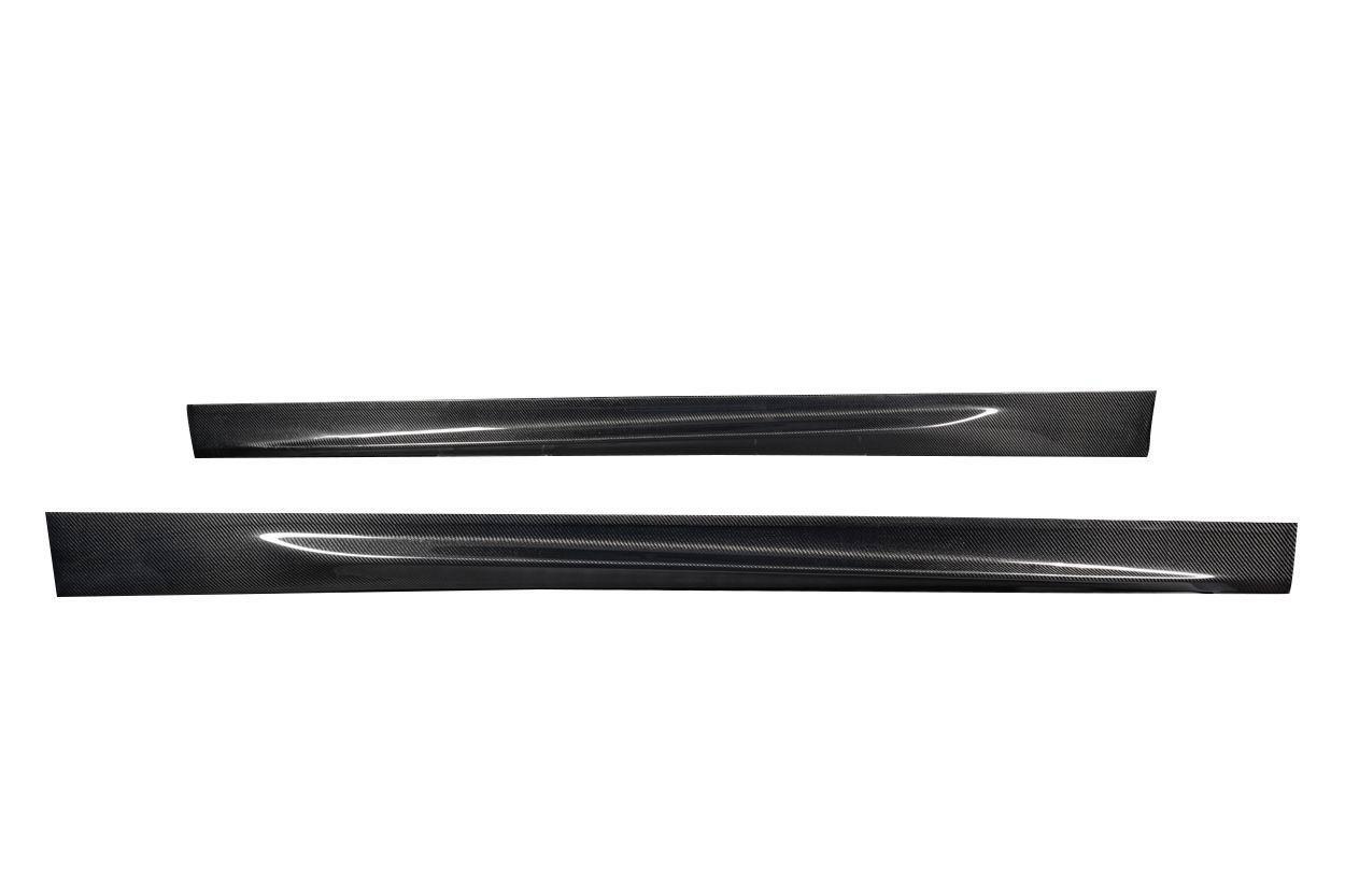 2001-2006 BMW M3 Carbon Creations 1M Look Carbon Fiber Side Skirts - Image 2