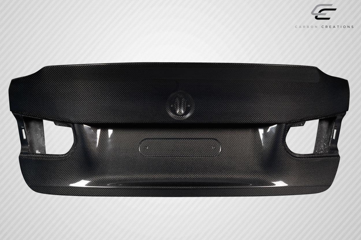 2012-2018 BMW 3 Series Carbon Creations Sweeper Carbon Fiber Trunk - Image 2