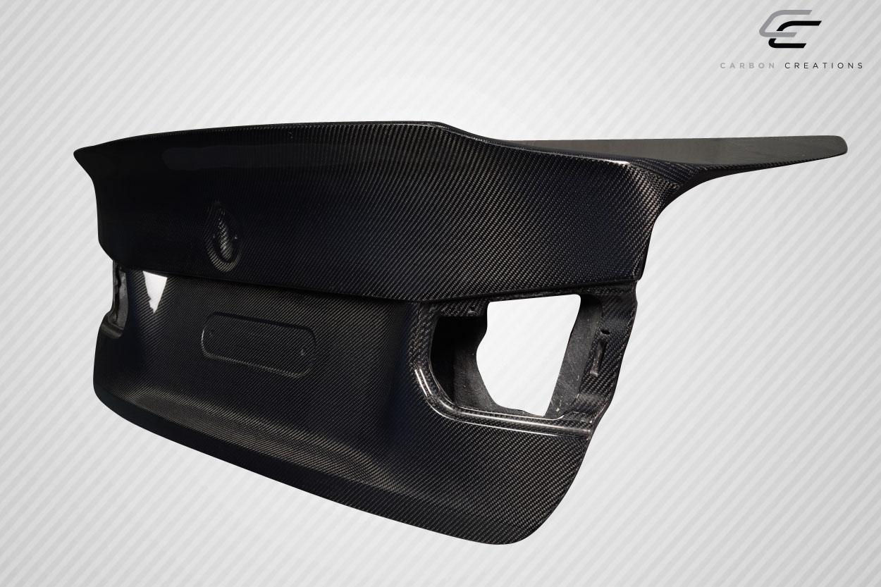 2012-2018 BMW 3 Series Carbon Creations Sweeper Carbon Fiber Trunk - Image 4