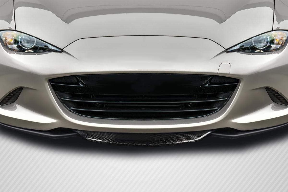 2016-2023 Mazda Miata Carbon Creations Zargella Carbon Fiber Front Lip - Image 1
