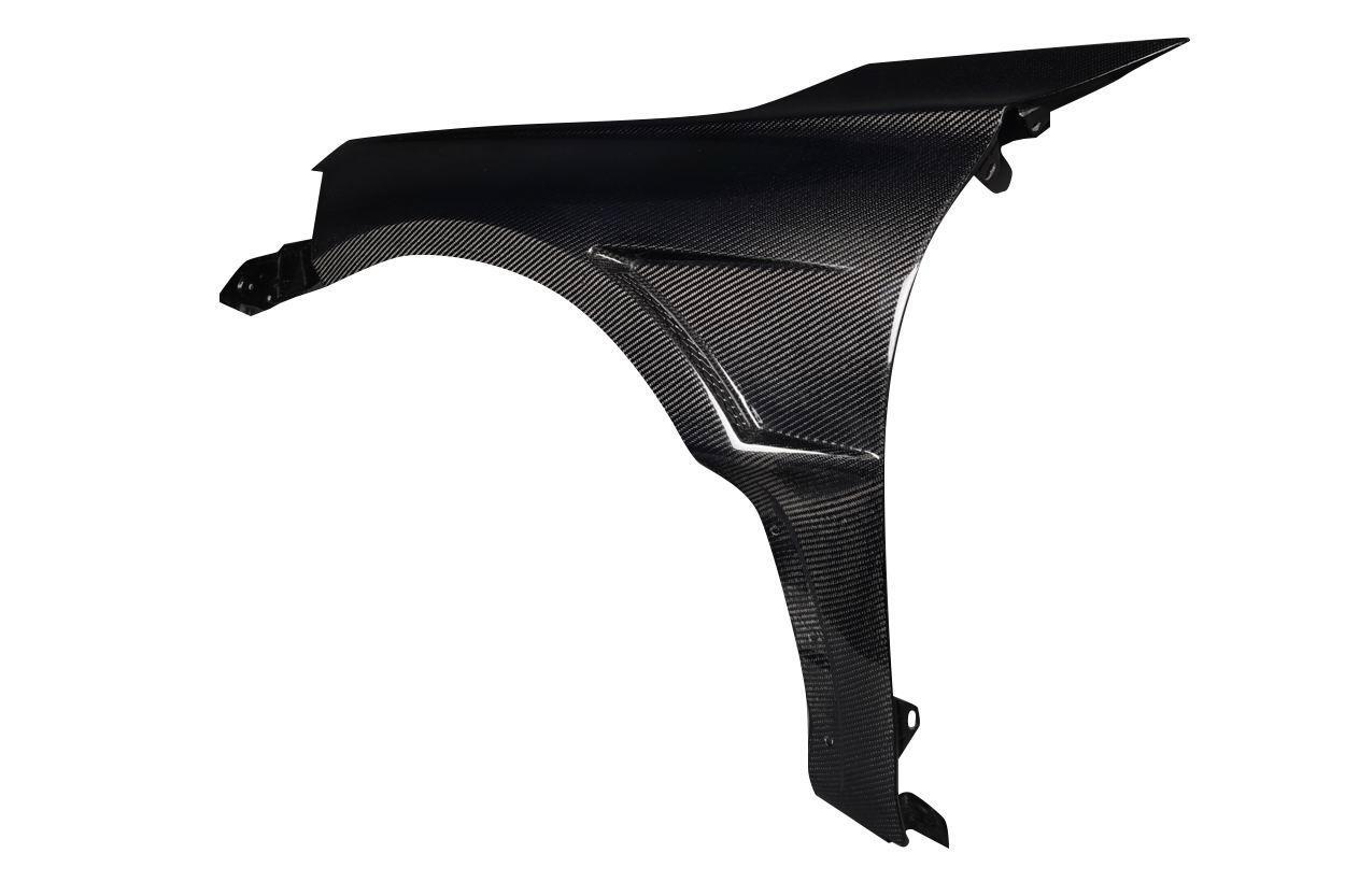 2023-2025 Honda Civic Carbon Creations Akora Carbon Fiber Fender - Image 5