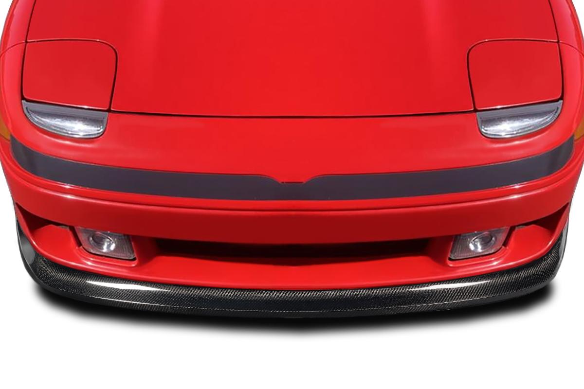 1991-1993 Mitsubishi 3000GT Carbon Creations Hyper Flow Carbon Fiber Front Lip - Image 1