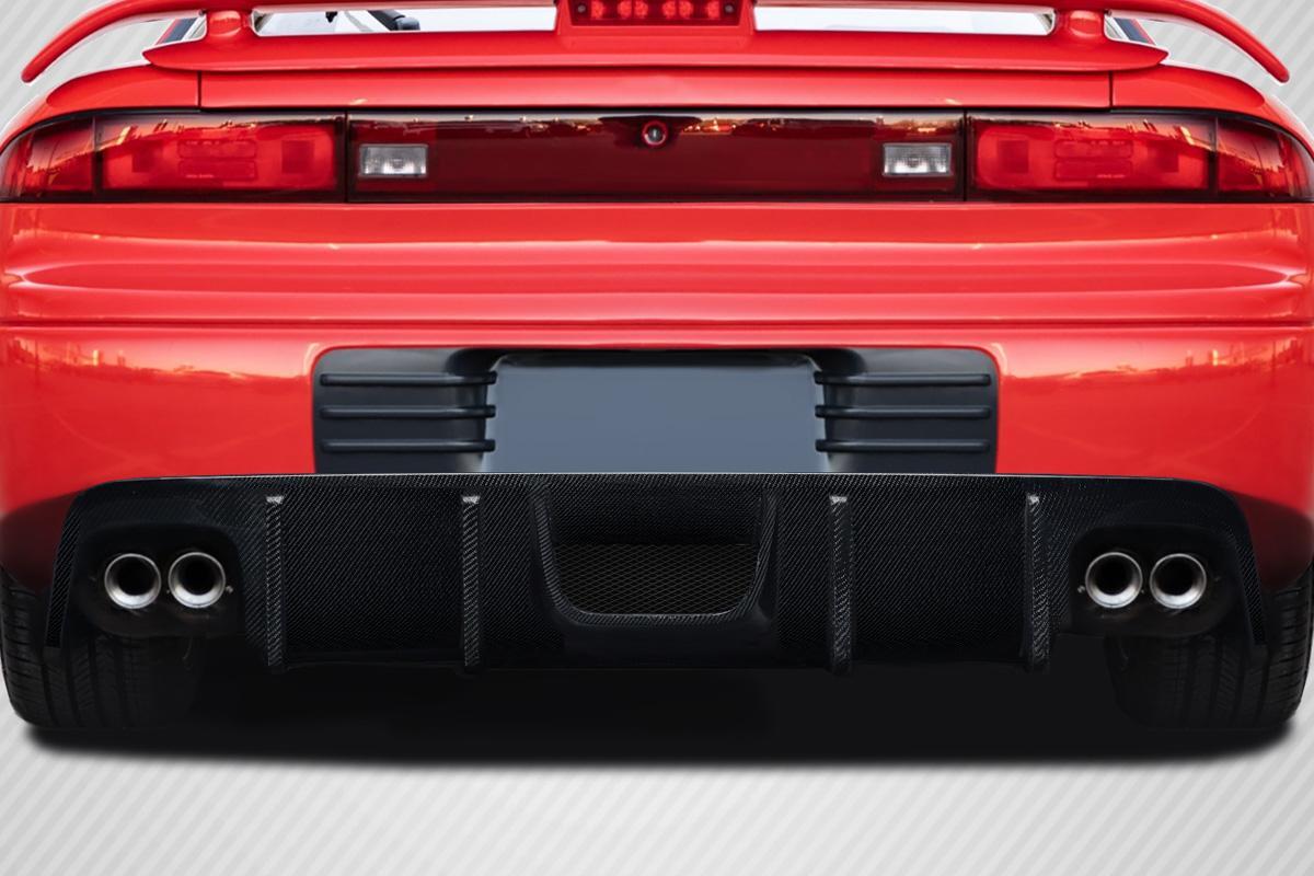 1991-1993 Mitsubishi 3000GT Carbon Creations Hyper Flow Carbon Fiber Rear Lip - Image 1