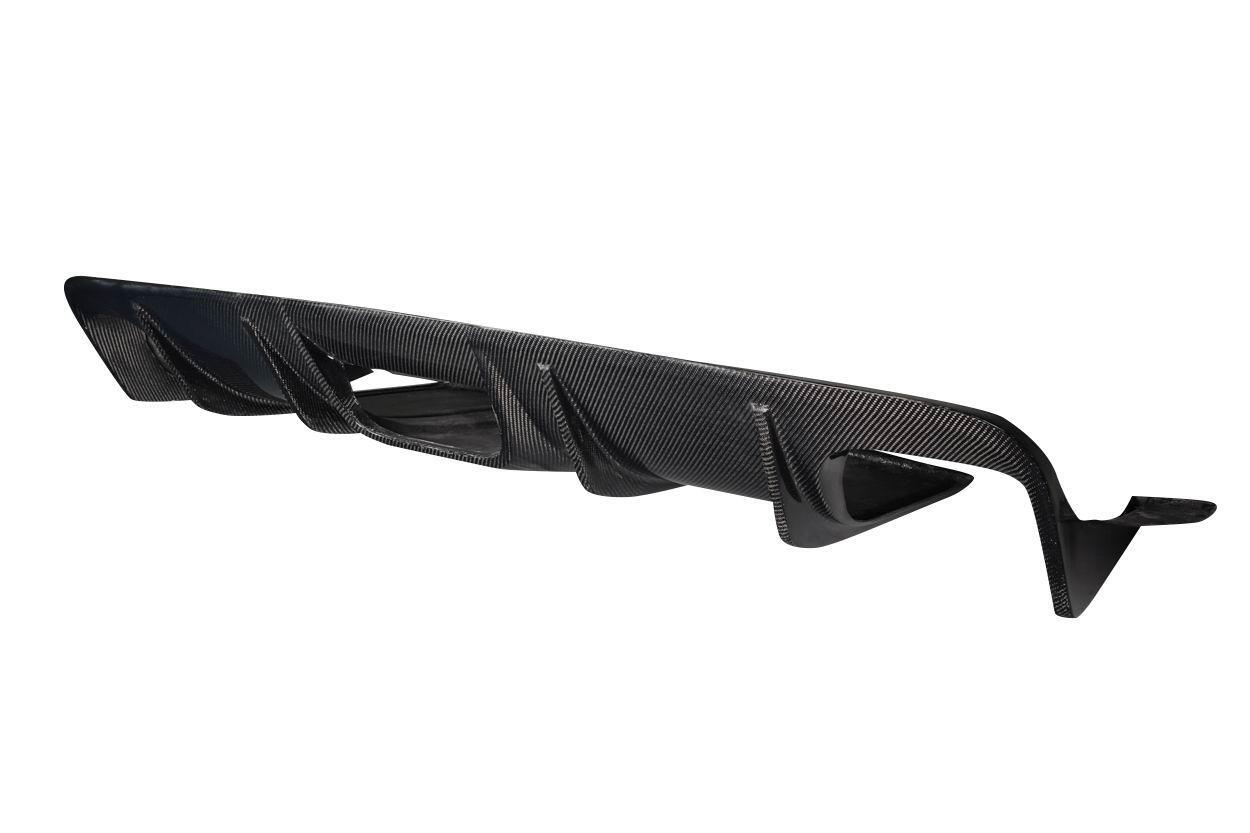 1991-1993 Mitsubishi 3000GT Carbon Creations Hyper Flow Carbon Fiber Rear Lip - Image 3