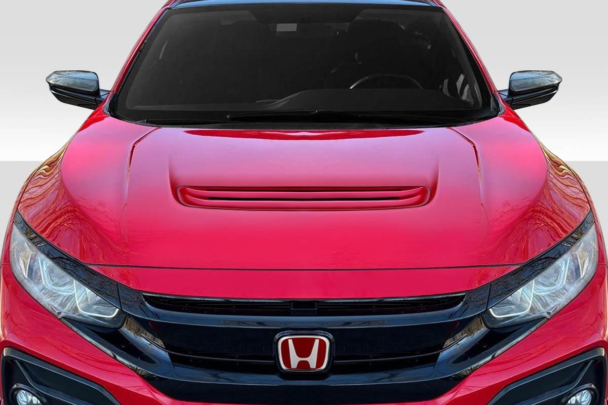 2016-2021 Honda Civic Duraflex Type R Look Hood - Image 1