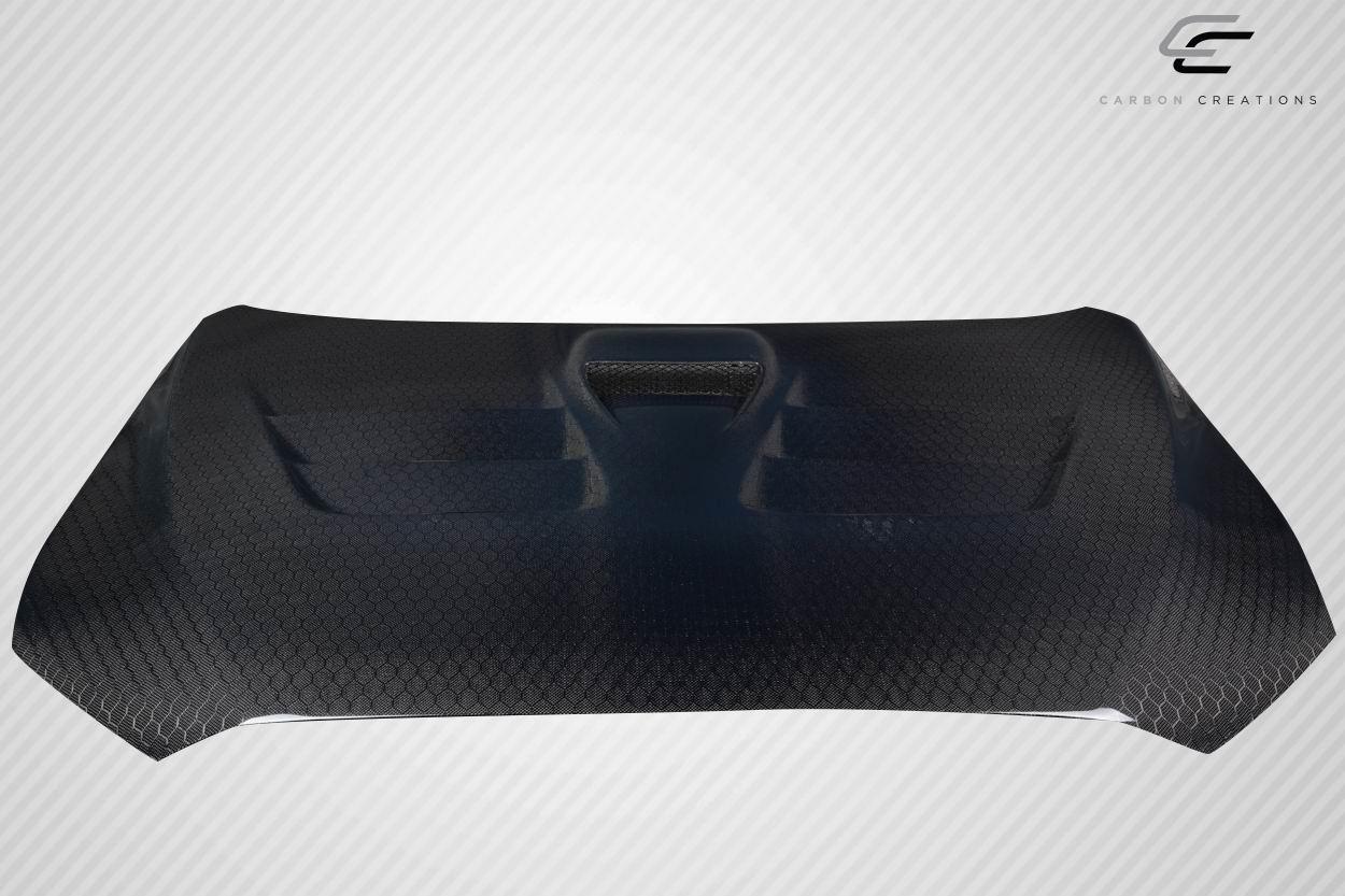 2008-2017 Mitsubishi Evolution Carbon Creations GT Concept Carbon Fiber Hood - Image 2