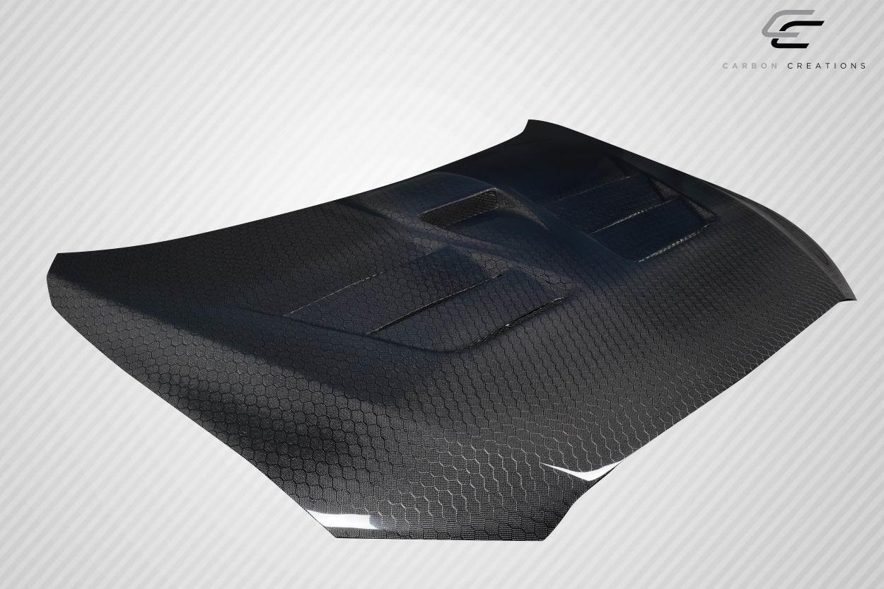 2008-2017 Mitsubishi Evolution Carbon Creations GT Concept Carbon Fiber Hood - Image 4