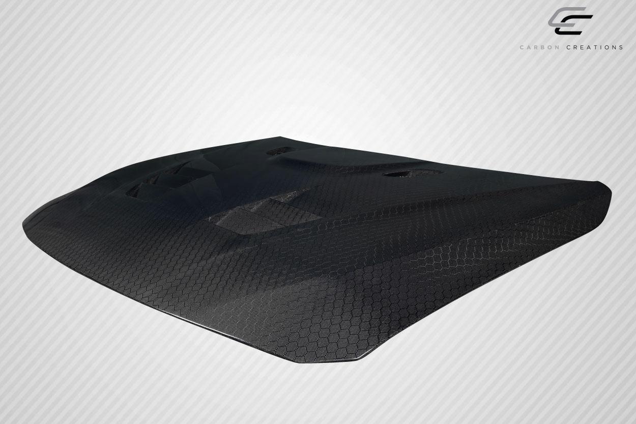 2012-2018 BMW 3 Series Carbon Creations Eros Version 1 Carbon Fiber Hood - Image 3
