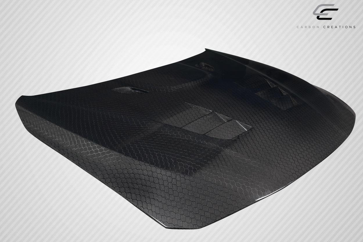 2012-2018 BMW 3 Series Carbon Creations Eros Version 1 Carbon Fiber Hood - Image 4