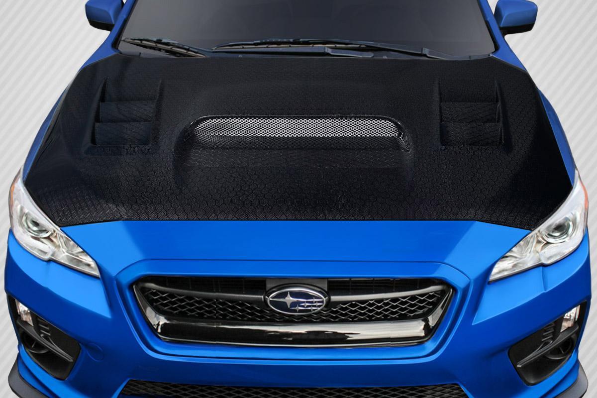 2015-2021 Subaru WRX Carbon Creations C-1 Carbon Fiber Hood - Image 1