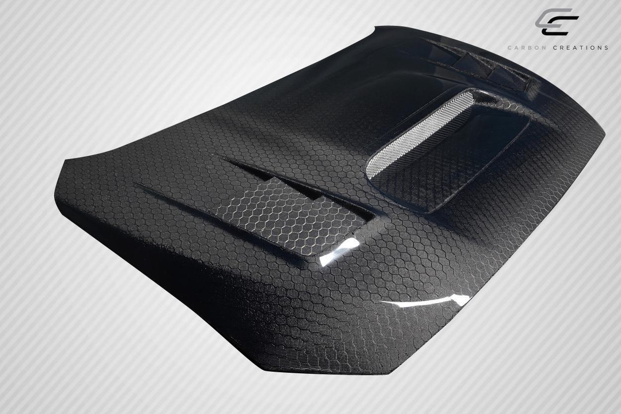 2015-2021 Subaru WRX Carbon Creations C-1 Carbon Fiber Hood - Image 4