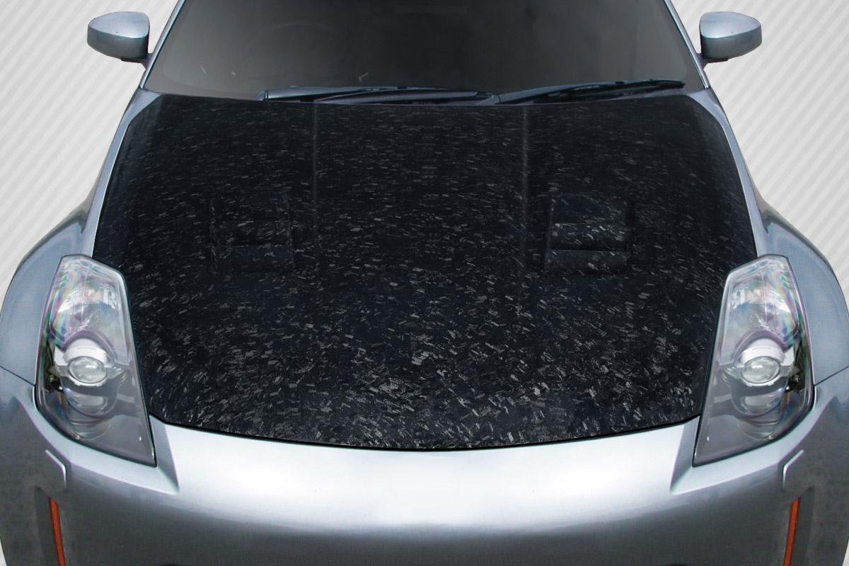 2003-2006 Nissan 350Z Carbon Creations JGTC Carbon Fiber Hood - Image 1