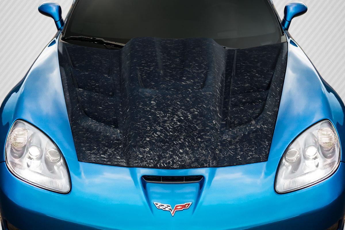 2005-2013 Chevrolet Corvette Carbon Creations ZR Edition 2 Carbon Fiber Hood - Image 1