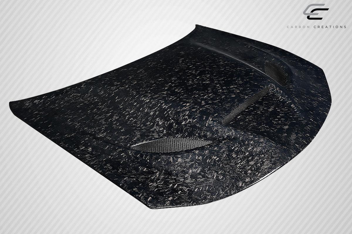 2015-2023 Dodge Charger Carbon Creations Hellcat Carbon Fiber Hood - Image 4