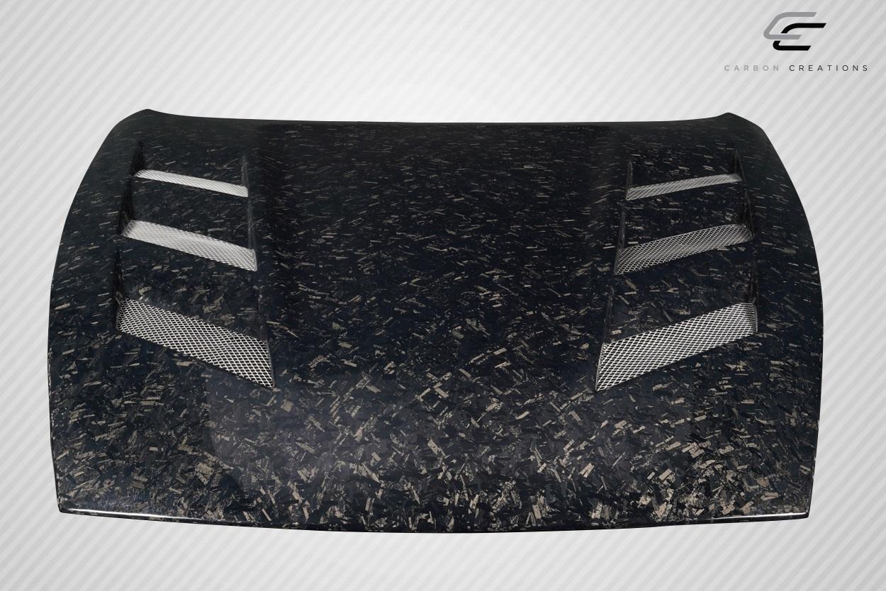 2009-2020 Nissan 370Z Carbon Creations AM-S Carbon Fiber Hood - Image 2
