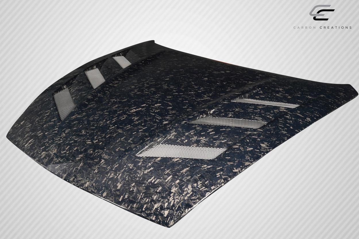 2009-2020 Nissan 370Z Carbon Creations AM-S Carbon Fiber Hood - Image 4